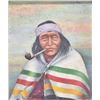 Image 1 : Two framed oil on board portrait paintings including "Portrait of Ki-aki" titled on verso and "Portr