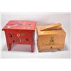 Image 1 : Two vintage shoe shine kits including Ronson Roto Shine Magnetic electric buffer etc.