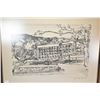 Image 1 : Two gilt framed vintage prints pencil signed by artist