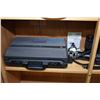 Image 1 : Selection of camera equipment including Sony handicam in hard case, Pentax ASAHI 35mm with telephoto