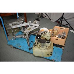 Hermes Engravegraph engraver Serial No. 477691 with accessories plus a L&R Vari-matic III jewellery 