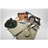 Image 1 : German hat and a pair of lederhosen plus a battery operated wall mount musical and lighted diorama, 