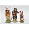 Image 1 : Three Beswick musical swine figures including Christopher, Richard and James