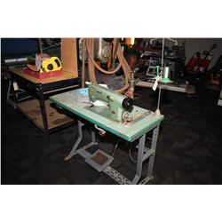 Consew model 103 Industrial sewing machine with clutch style motor & pedal operation. Motor tested a
