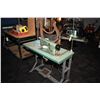 Image 1 : Consew model 103 Industrial sewing machine with clutch style motor & pedal operation. Motor tested a