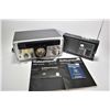 Image 1 : Grundig "Satellite 700" radio with original manuals and Tandy Corporation model SX-190 tuner, neithe