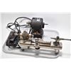 Image 1 : Kendrick & Davis Co. Watchmakers lathe Model No. 105 with foot pedal, working at time of cataloguing