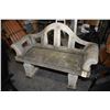 Image 1 : Concrete outdoor bench 54" wide