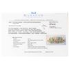Image 2 : Antique 18kt yellow gold, enamel and gemstone brooch, set with approximately .56ct of blue sapphires