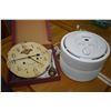 Image 1 : Honeywell humidifier and a Time Works Inc. Copenhagen 13" model CH13P wall clock with original packa