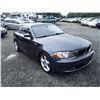 Image 2 : A1 --  2008 BMW 128I , Grey , 204555  KM's "NO RESERVE"
