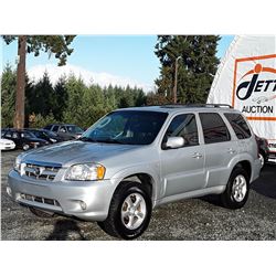 J3 --  2005 MAZDA TRIBUTE S  , Silver , 159674  MILES