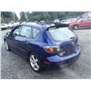 Image 4 : C4 --  2005 MAZDA 3  , Blue , 148467  KM's