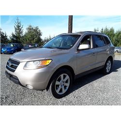F6 --  2007 HYUNDAI SANTA FE SE , Brown , 176784  KM's