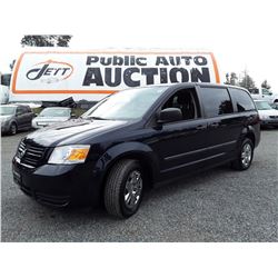 H4 --  2010 DODGE GRAND CARAVAN SE , Black , 178104  KM's