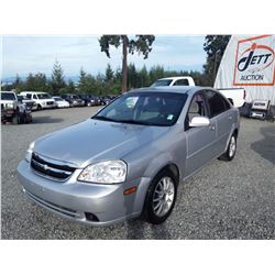 L5 --  2004 CHEVROLET OPTRA LS , Grey , 179329  KM's