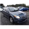 Image 2 : A4 --  2008 PONTIAC VIBE , Grey , 243277  KM's