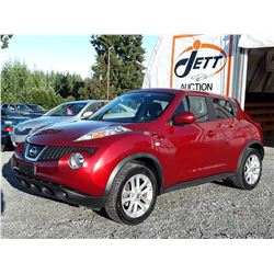 C5 --  2012 NISSAN JUKE S , Red , 116611  KM's