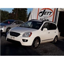 A12B --  2008 KIA RONDO , White , 389498  KM's "NO RESERVE"