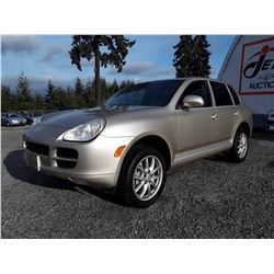 D4 --  2005 PORSCHE CAYENNE S , Brown , 220147  KM's