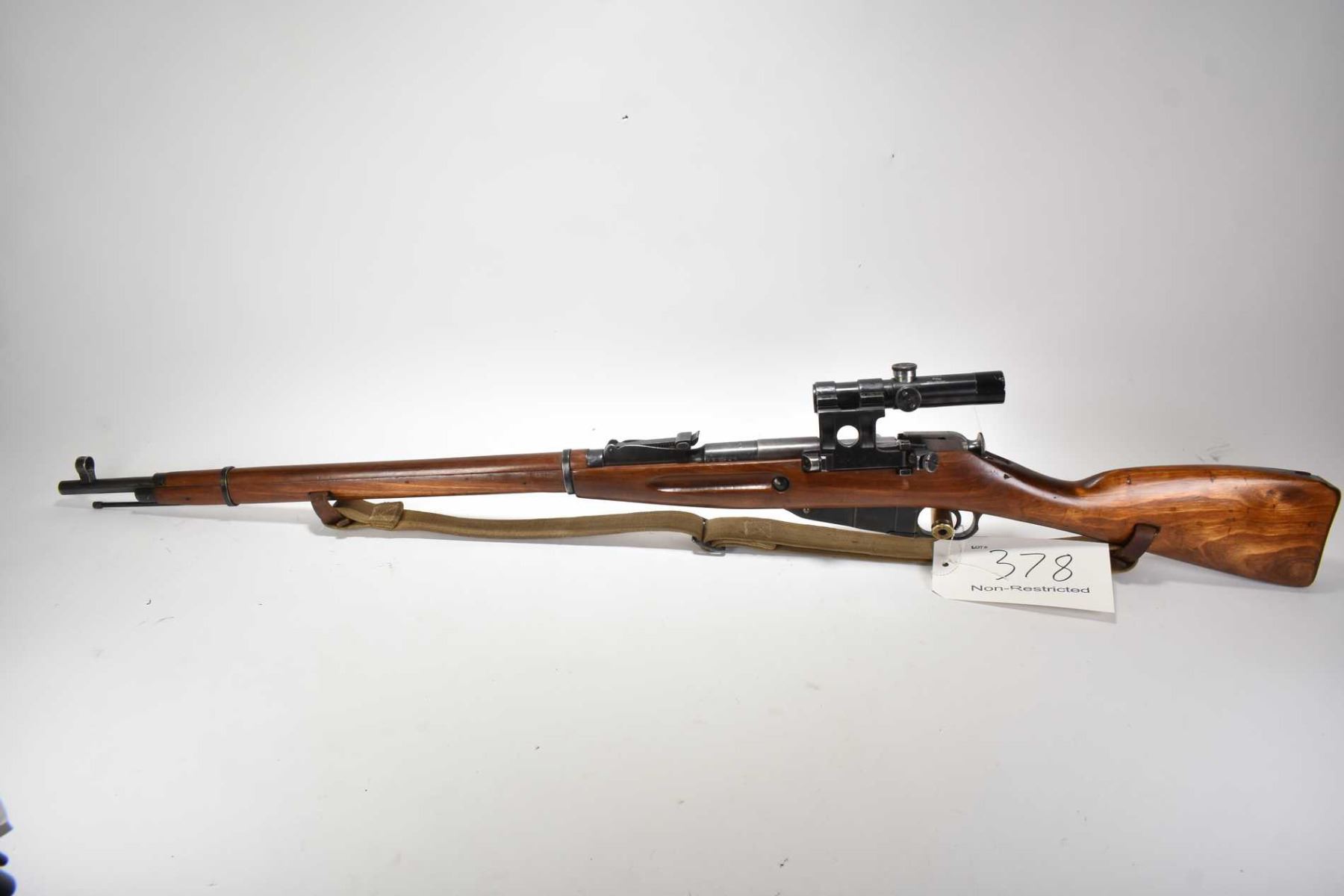 Non Restricted Rifle Mosin Nagant Model M11 30 7 62x54mm Mag Fed 5 Shot Bolt Action W l Lengt