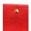 Image 7 : Louis Vuitton Red Epi Leather International Wallet
