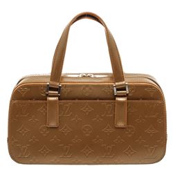 Louis Vuitton Gold Mat Leather Shelton Bag