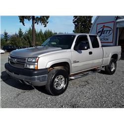 G6 --  2005 CHEVROLET SILVERADO 2500 H.D. , Brown , 180350  KM's