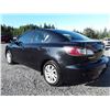 Image 4 : C1 --  2012 MAZDA 3 I , Black , 96377  KM's