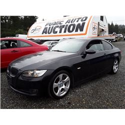 C5 --  2007 BMW 335I , Black , 167301  KM's