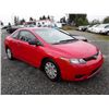 Image 2 : D5 --  2007 HONDA CIVIC DX-G , Red , 206161  KM's