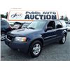 Image 1 : L3 --  2003 FORD ESCAPE XLT , Blue , 279193  KM's