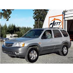 P4 --  2001 MAZDA TRIBUTE LX , Silver , 202375  KM's