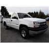 Image 2 : F6A --  2005 CHEVROLET SILVERADO , White , 91465  KM's