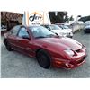 Image 2 : A12G --  2001 PONTIAC SUNFIRE SE, RED, 196,446 KMS "NO RESERVE"
