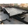Image 2 : 16' TANDEM AXLE TRAILER W / RAMP