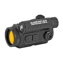 American Defense Mfg., Spek Red Dot, Black Finish, 2 MOA, T1 Co-Witness Mount with Titanium Lever