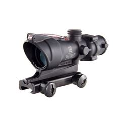 TRIJICON ACOG 4X32 W RED CHEV FLTTP