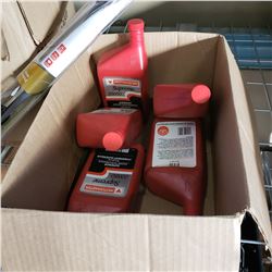 LOT OF 5 QUARTS OF MOTOMASTER SUPREME 20W50 OIL