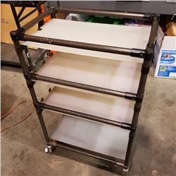 4 TIER ROLLING CART