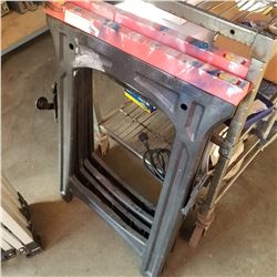 PAIR OF SAWHORSES