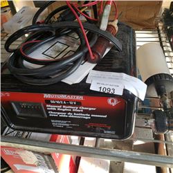 MOTOR MASTER MANUAL BATTERY CHARGER W/ ENGINE START