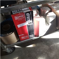 QUAD WINDOW, DOOR, SLIDING SELER NEW IN BOX W/ BLACK JACK, AND CONCRETE POST HOLDER