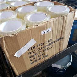 BOX OF NEW PACKING TAPE