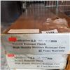 Image 2 : RED OAK GLUELESS LAMINATE FLOORING APPROX 21 SQ/FT PER BOX - 22 BOXES AND 1 OPEN BOX
