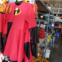 LOT OF 5 INCREDIBLES 2 HALLOWEEN COSTUMES FOR GIRLS