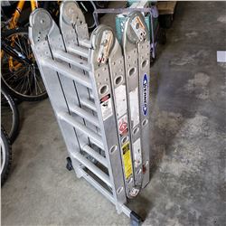 WERNER QUAD FOLD EXTENSION LADDER