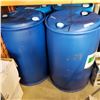 Image 1 : 4 PLASTIC 45 GALLON BARRELS