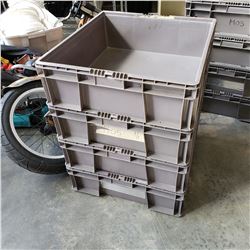 4 BUCKHORN STORAGE BINS