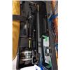 Image 3 : ZEBRO FINISHING ROD AND REEL IN CASE, AND TABLE BOX AND NET